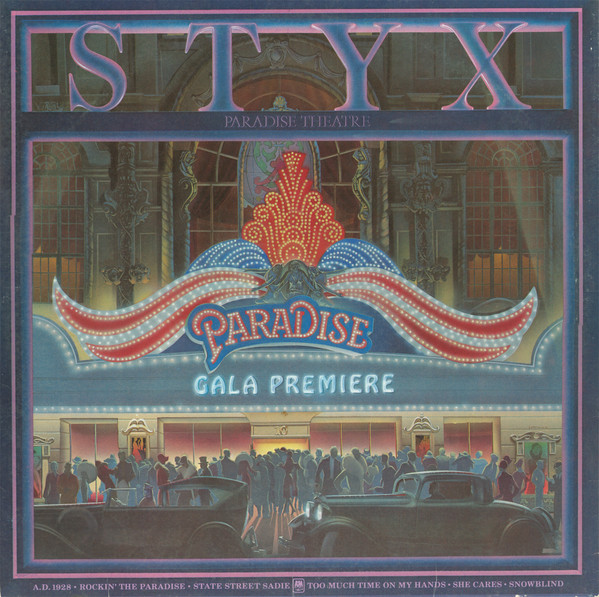 Happy birthday to our tenth studio album, Paradise Theatre! Released on Jan 19, 1981, the album turns 41 years old today. What are your favorite songs?

#paradisetheatre #styx #styxtheband