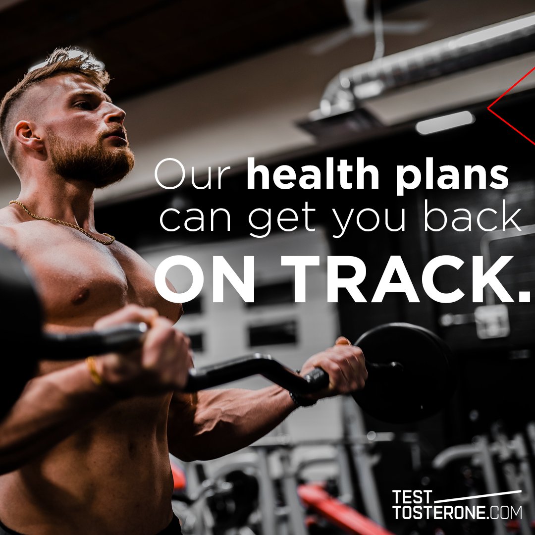 test_tosterone's tweet photo. Combining the information from your health questionnaire, the test results and the knowledge of our specialist, our #healthplans can help you get back on track! 💪

#testosterone #testosteronelevels #testosteronetest #menheathcare #menhealth https://t.co/otMzCvbvxV