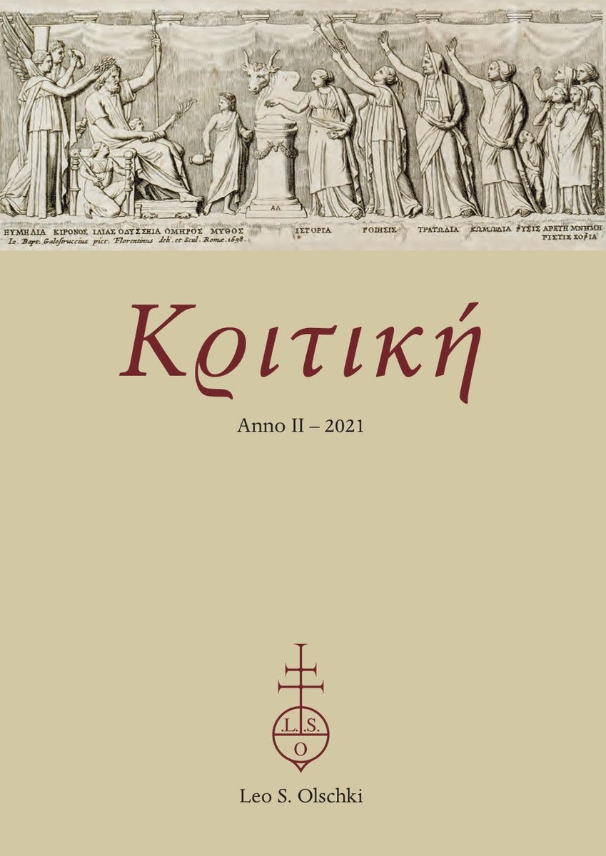 giomazzafer's tweet photo. È uscito il secondo numero di #Kritiké#, rivista di #letteraturaartistica, #criticadarte e #metodologiastoricoartistica diretta da Giovanna #PeriniFolesani. Ve ne parlo qui: https://t.co/MniWf7ZATB https://t.co/s4HS2DIqyR