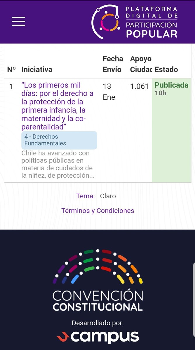 IturryAndreaY's tweet photo. Vamos por #LosPrimerosMilDias iniciativa popular para la @convencioncl 
Te necesitamos @gabrielboric @izkia @MarceSabat @marcoporchile @KarendTV @tv_monica @rodrigosepu @ceciliamorel @i_krmns
Maternidad, Infancia y Copaternalidad son temas transversales! https://t.co/poMcqbkdUl