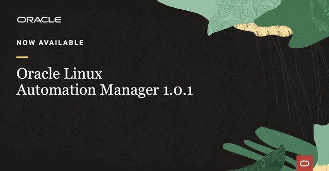 ehylick's tweet image. .@OracleLinux #AutomationManager and #AutomationEngine 1.0.1 is now available! See what’s new: bit.ly/33S4PG4