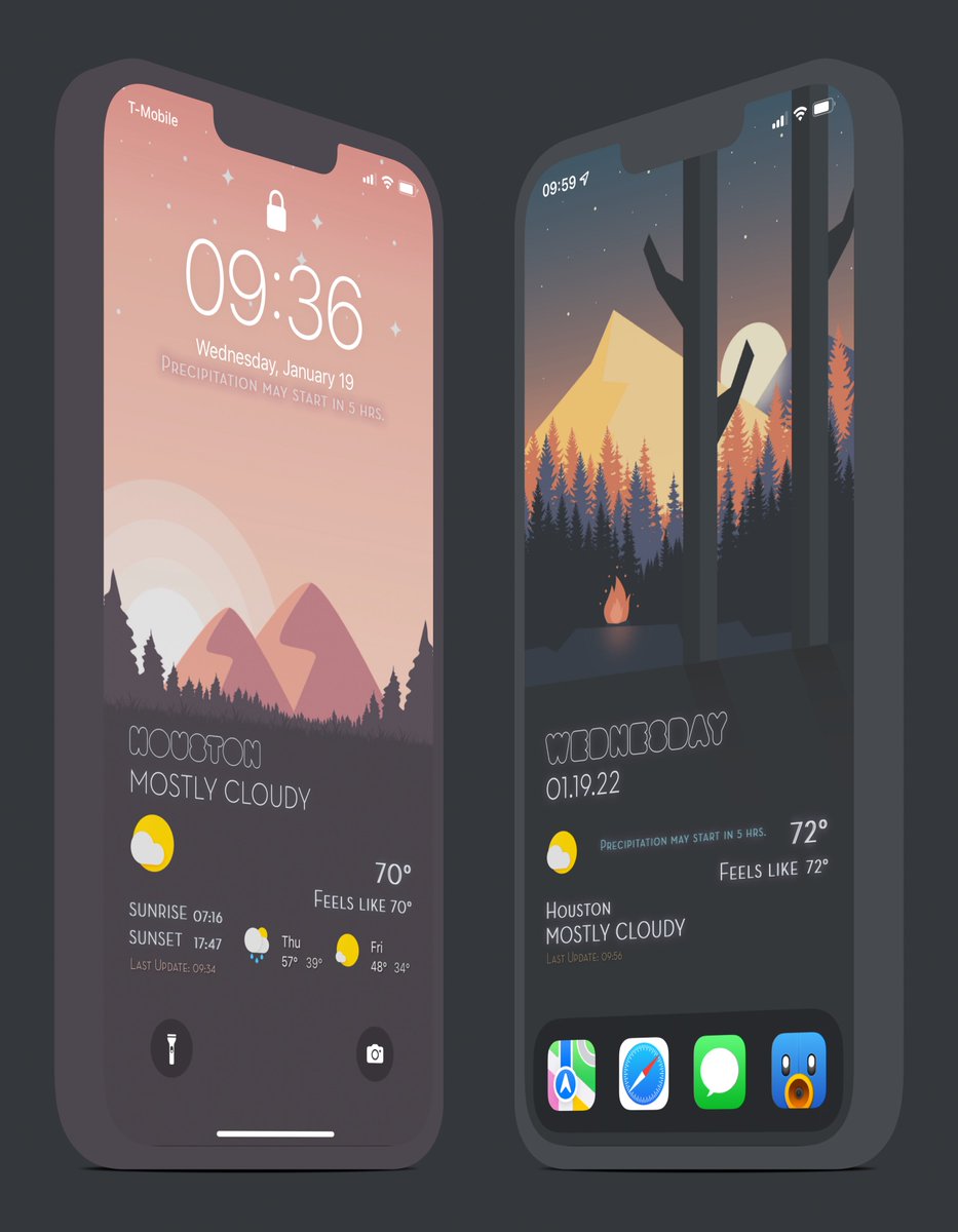 Kothuq's tweet image. Themes available in my folder, link in my profile.
Credits where credits are due.
#wallpaper by @paulebh0y 
@screenshot_pro 
#IOS153 #nojailbreak