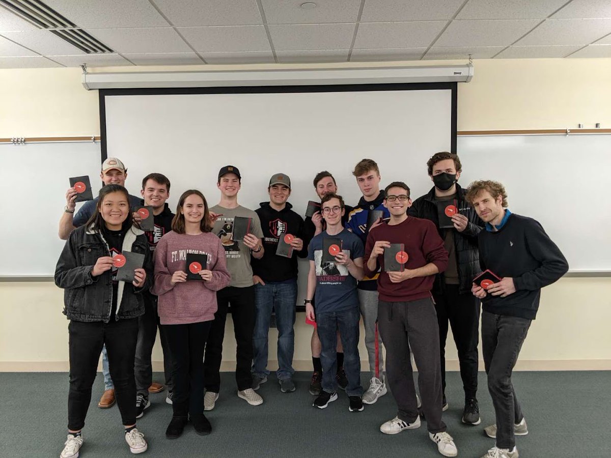 semocdc's tweet photo. Thanks for the swag bags @CrowdStrike  ! This was an amazing surprise and such a good morale boost heading into the State competition! We look forward to working with you in the future! 

Sincerely, 
the Cyber Defense Team https://t.co/w0hDUhjNWu