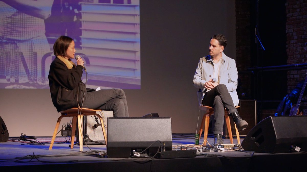 To close AAA-A and <a href="/PioneerWorks_/">Pioneer Works</a>'s joint screening event, Borobar Jagtana, on November 14, 2021, filmmakers Suneil Sanzgiri and <a href="/t1ffany4scale/">Tiffany Sia (t1ffany4scale.bsky.social)</a> met on stage for a wide-ranging and incisive Q&amp;A. ⁣Watch the video of their conversation on our website now: aaa-a.org/programs/borob…