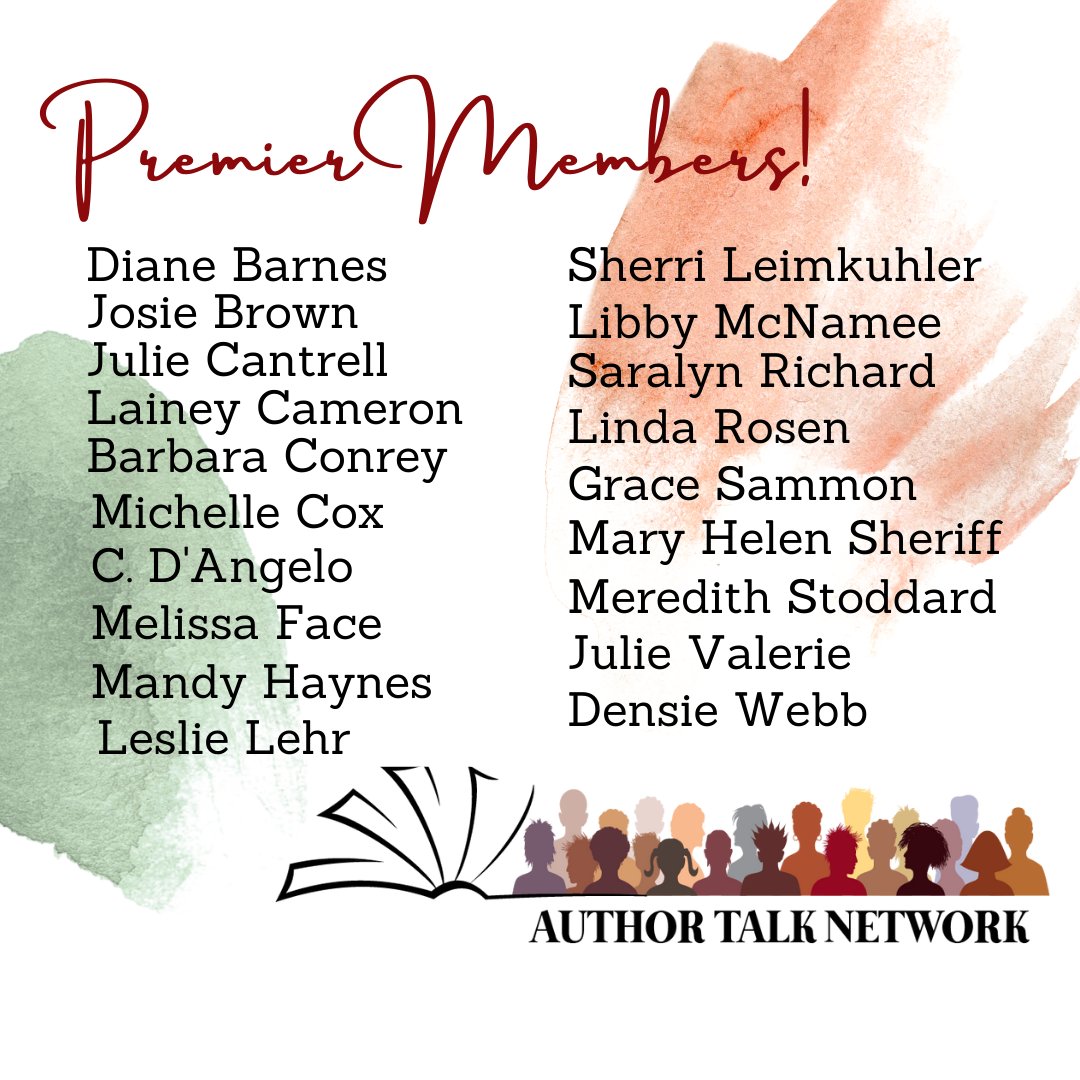 SaralynRichard's tweet photo. Introducing the #authortalknetwork, a group of fabulous #authors who love to speak individually or in groups at your #bookclubs or #meetings. Check out website https://t.co/1I5J2nL5bA and hear what we've got to talk about! https://t.co/UiIsD45RI7