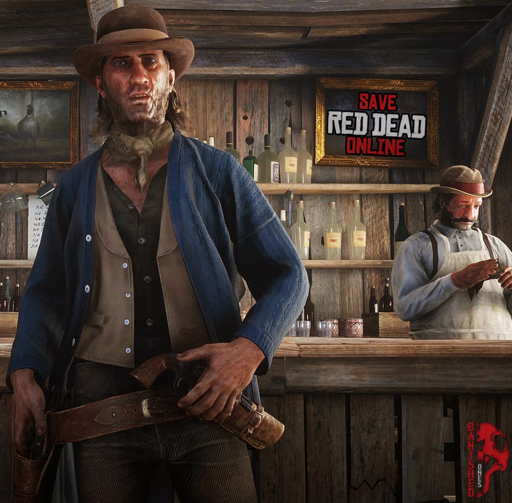 GTABiker's tweet photo. You fixing to add some content @RockstarGames or are you just a yella' bellied coward, who's uglier than a newly sheared sheep?! - Vaudeville Jack
#SaveRedDeadOnline #RedDeadRedemtion2 https://t.co/7QxdyTNZZg