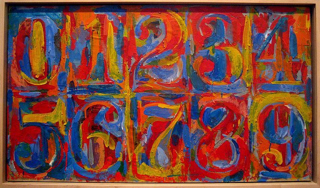 MissSmith43's tweet photo. Mixing primary colours to create a number grid.  We have been inspired by Jasper Johns.  🎨 👩‍🎨 👨‍🎨 @Bowness_Primary Bowness_Primary https://t.co/9OdewwTvmy