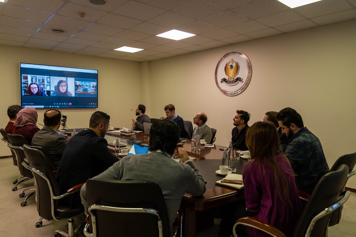 HiwaAfandi's tweet photo. Government Digital Transformation Strategy development kickoff meeting @KRGDIT  in collaboration with Adam Smith International @AdamSmithInt &amp; funded by UK government's Technical Assistance Fund Facility for Iraq (TAFFI) #StrongerKurdistan #DigitalTransformation https://t.co/WAW3Oqdmig