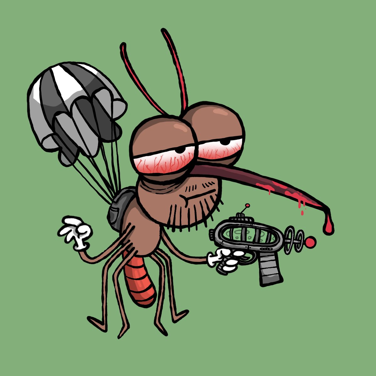 MetaRUN974's tweet photo. @MoonSquitosNFT as you must know in our island @mosquitos is not the welcome animal BUT I LOVE MINE @MoonSquitosNFT https://t.co/EmYepdBhK1