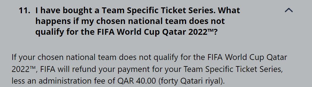 entradas2018's tweet photo. @ronxldoera Sí se realiza el cobro. Y según la página de la FIFA, en caso no clasifique Portugal se realiza la devolución. Menos un descuento de 40 QAR que equivale a 11 dólares. https://t.co/pcTS9g1T2u