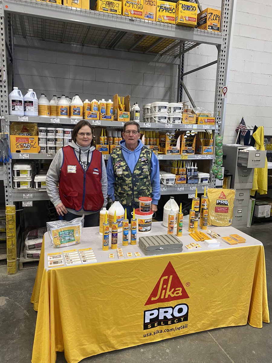 Lowe’s Store 1982 in Easton Md.  Come on out and learn about Sika Pro Select polyurethane products!  The Once and Done best commercial grade repair products around! <a href="/Monica_Lindsey1/">M</a> <a href="/Sika/">Sika</a>