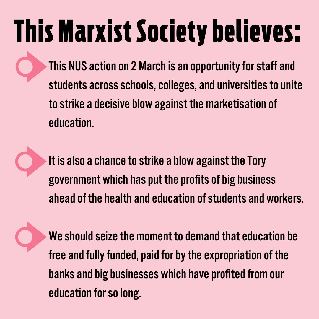 MarxistStudent's tweet photo. Pass this model motion in your Marxist Society and help to build the walk out by signing the form on our website! #nuswalkout #studentandworker #uniteandfight https://t.co/qSkud3LZjK