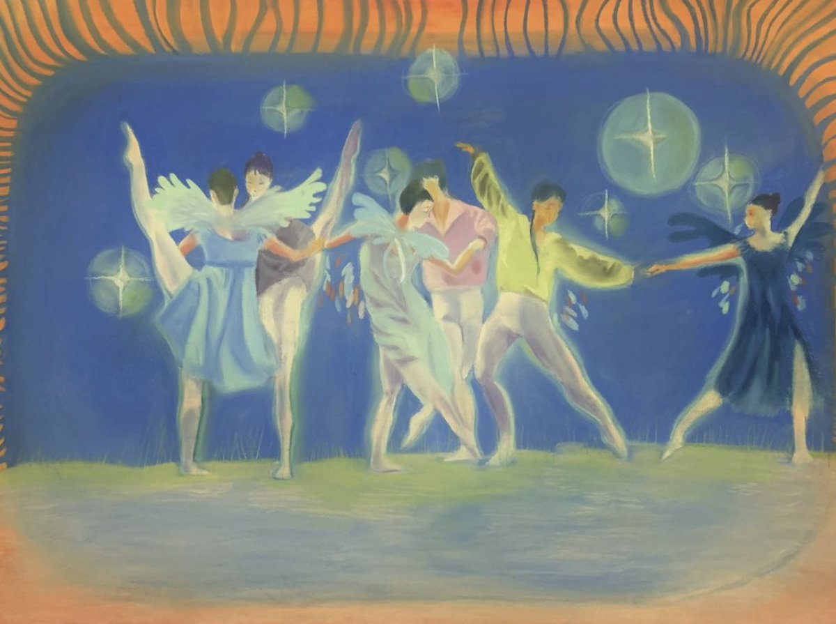 Check out this awesome CPS student-designed artwork! Our 2022 All-City Senior Portfolio Exhibition can be viewed at cpsallcityvisualarts.org/senior-portfol….