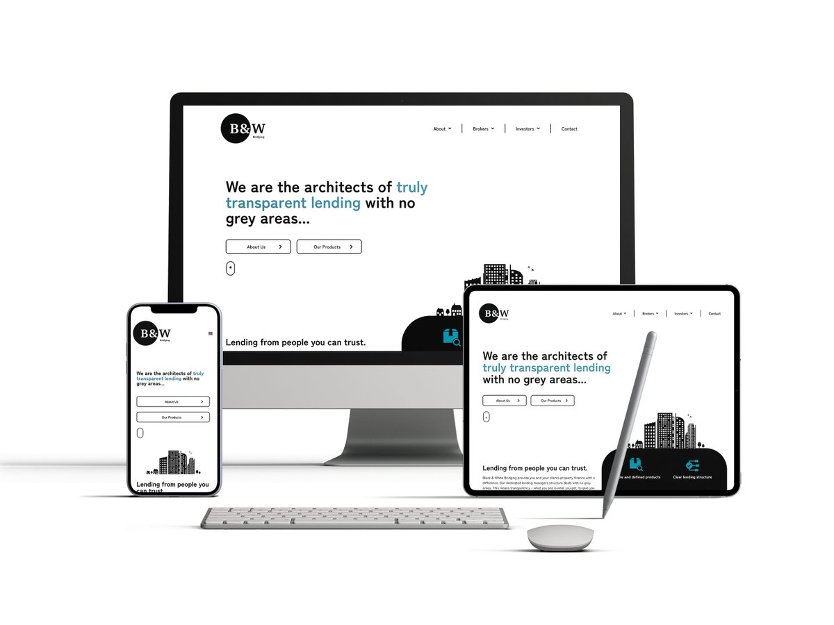 It’s here! Our new website is now live. 👨‍💻🎨

This is the first step on our #FinTech journey, we're proud to bring you a new &amp; improved website aimed at providing an enhanced user experience, transparent products and more!

blackandwhitebridging.co.uk
 
#TrulyTransparent #NoGreyAreas