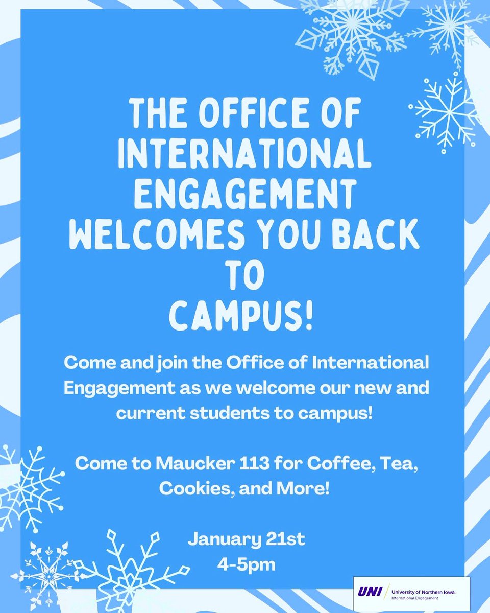 University Of Northern Iowa Christmas Break 2022 University Of Northern Iowa (@Northerniowa) / Twitter