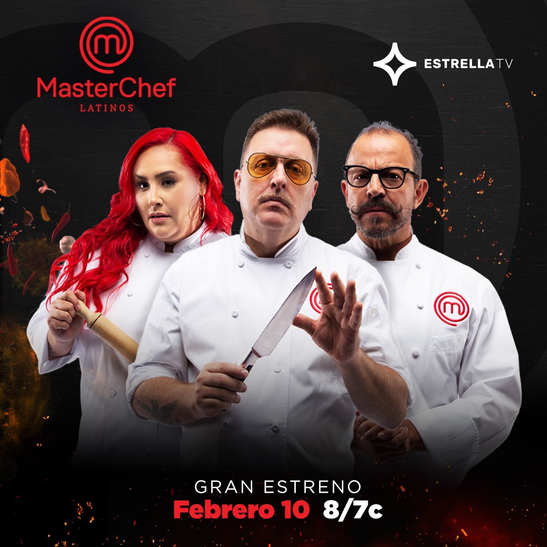benitoysolange's tweet photo. Arrancamos con todo en #MasterChefLatinos 🤟🏽🍏Lo mejor de la cocina está por llegar a #EstrellaTV https://t.co/BT9ZooKN2b