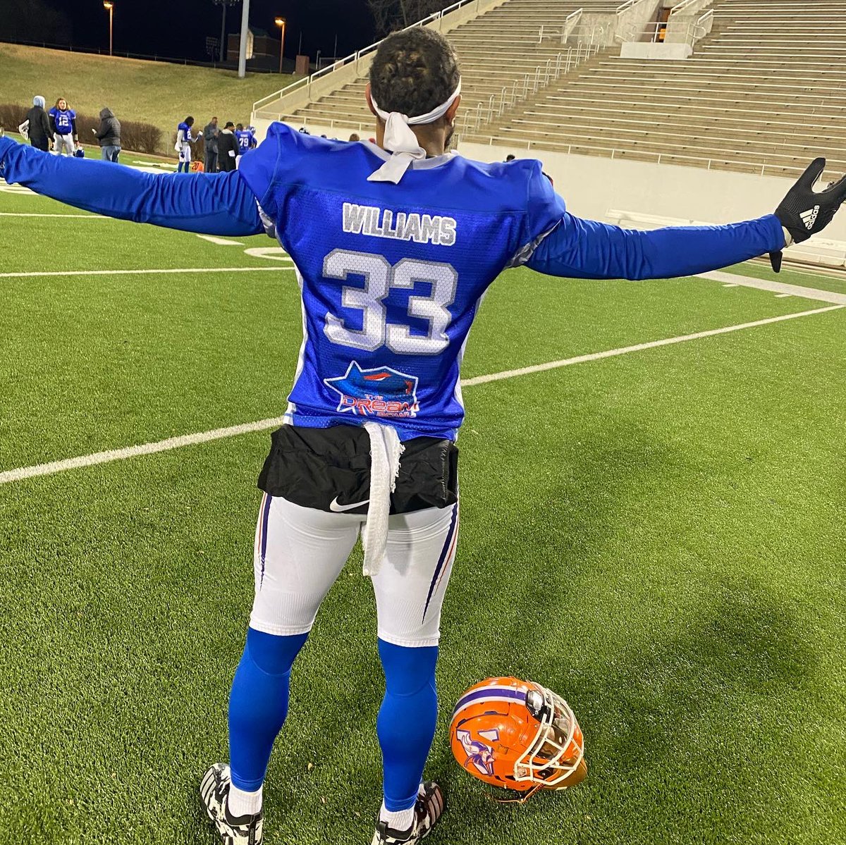 Zahir Williams (@zwilliams_8) on Twitter photo IM A TRUE CHAMPION!! NOBODY CAN TAKE THAT FROM ME WITH ALL THAT I’VE BEEN THROUGH. IM EXTREMELY BLESSED TO BE LIVING OUT A DREAM I’VE HAD SINCE A YOUNG BOY 🙏🏽 THANK YOU <a href="/TheDreamBowl/">The Dream Bowl</a> FOR A GREAT OPPORTUNITY TO SHOWCASE MY TALENTS IN FRONT OF NFL SCOUTS IM A TRUE CHAMPION!! NOBODY CAN TAKE THAT FROM ME WITH ALL THAT I’VE BEEN THROUGH. IM EXTREMELY BLESSED TO BE LIVING OUT A DREAM I’VE HAD SINCE A YOUNG BOY 🙏🏽 THANK YOU <a href="/TheDreamBowl/">The Dream Bowl</a> FOR A GREAT OPPORTUNITY TO SHOWCASE MY TALENTS IN FRONT OF NFL SCOUTS
