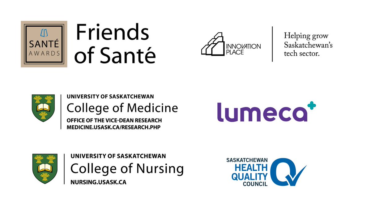 Thank YOU for following along as we announced our 18th Annual #SanteSK award winners. Thank you to our Friends of Santé for their support <a href="/uSaskNursing/">College of Nursing</a> <a href="/usask_OVDR/">U of S CoM Office of the Vice-Dean Research</a> @innovationplace <a href="/hqcsask/">Health Quality Council</a> <a href="/LumecaHealth/">Lumeca Health</a> 

Don't forget to read about all the winners at shrf.ca/stories