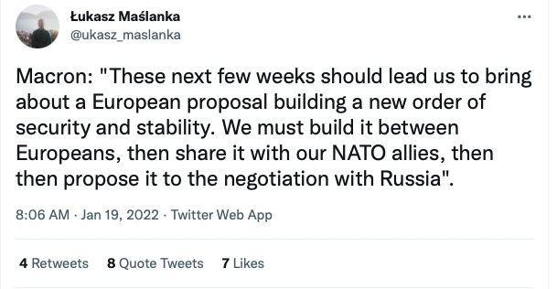 Europe has existing security and stability framework: UN Charter, Helsinki 1975, Paris Accords 1990 amended 1999. 

All support inviolability of sovereign borders, respect for sovereign independence.

Lukyanov states precisely what Russia seeks to replace. See @ConStelz comment. https://t.co/dE1AW7vE2W https://t.co/lcyp58Hbmo