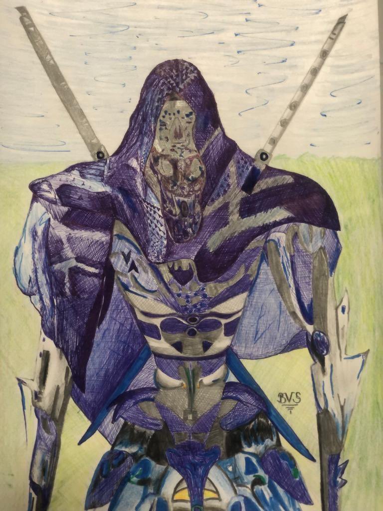 ayemKo7's tweet photo. We have completed our avax warrior.  We dedicate this picture to the entire Avax warrior family.  We wish everyone to achieve their dreams... we congratulate our artist who drew it, he put a lot of effort into it. #avax  #NFT #art @AVAXWARRIORS #NFTGiveaway art=@BVS24733914 https://t.co/SMPOtVahZD