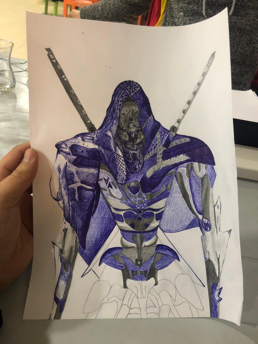 ayemKo7's tweet photo. We have completed our avax warrior.  We dedicate this picture to the entire Avax warrior family.  We wish everyone to achieve their dreams... we congratulate our artist who drew it, he put a lot of effort into it. #avax  #NFT #art @AVAXWARRIORS #NFTGiveaway art=@BVS24733914 https://t.co/SMPOtVahZD