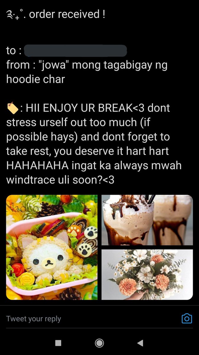 callistee12's tweet photo. short appreciation tweet for this person who always makes the most unexpected surprises https://t.co/h7NkKF1LnL