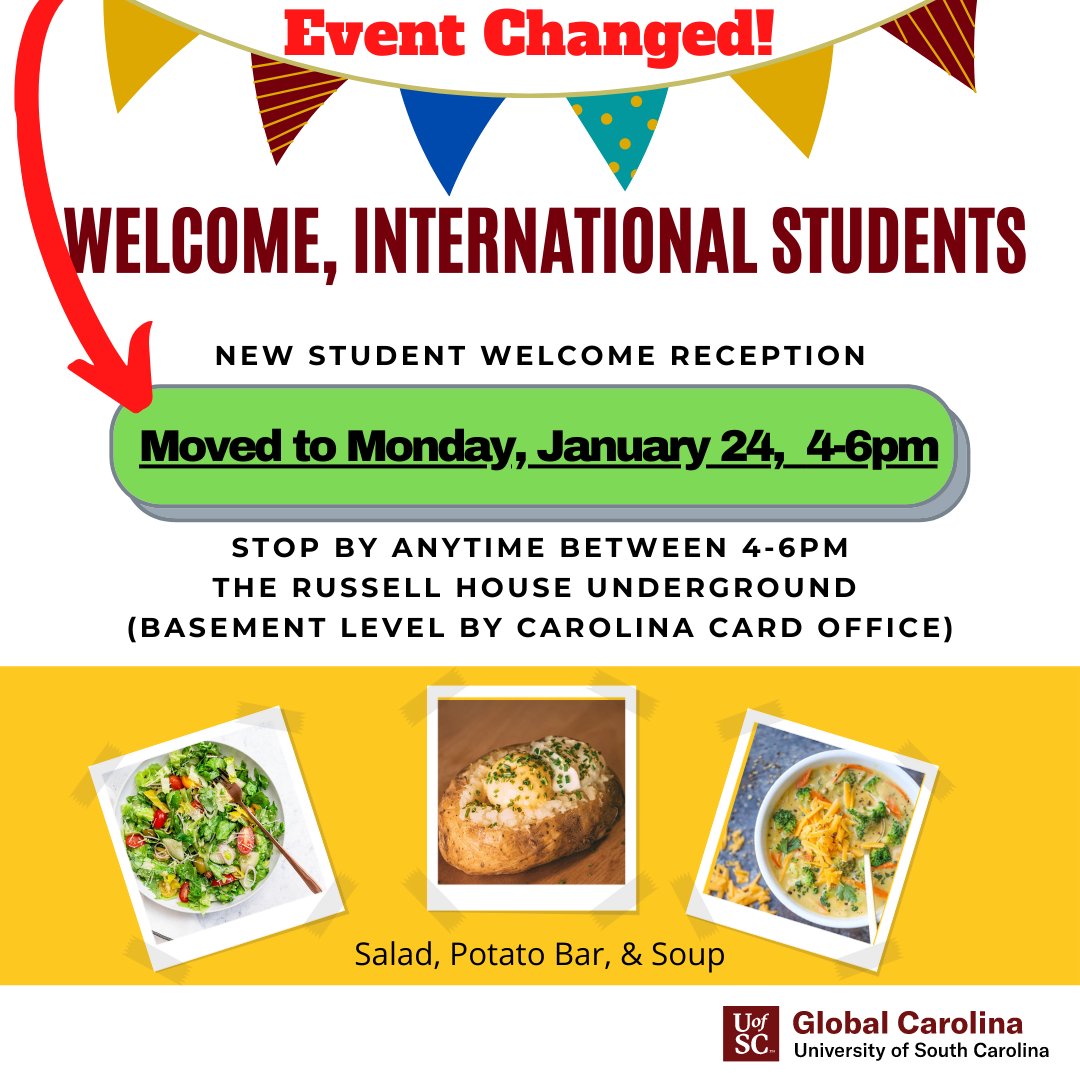 UofSC International Student Services tweet media