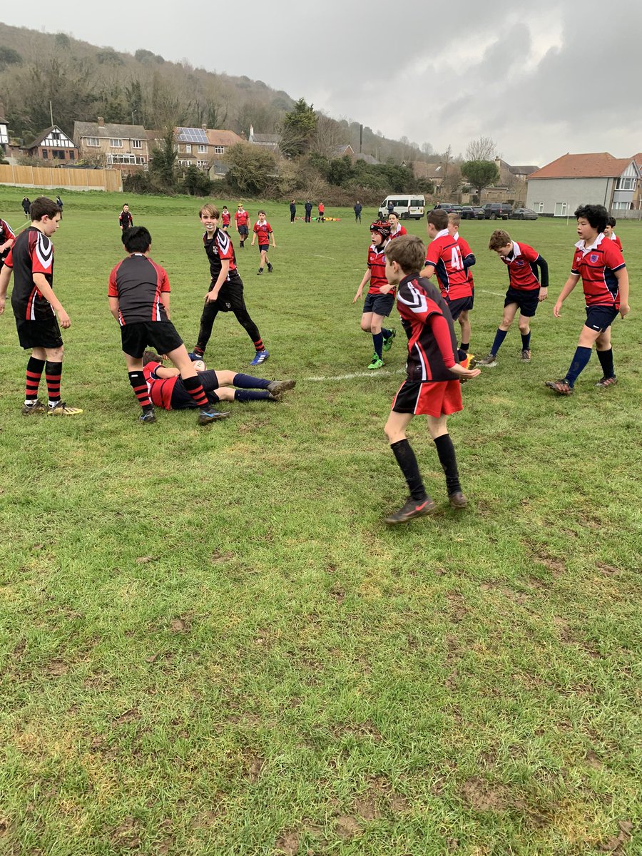 DoverCollSport's tweet photo. First rugby fixture of the term against @WellesleySchool. A great performance from both teams and we look forward to the return fixture after half term. https://t.co/LXeJtmGJDD
