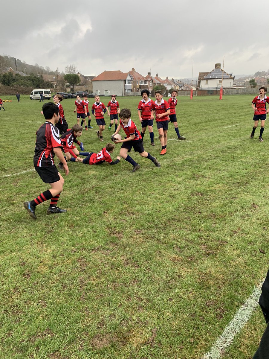 DoverCollSport's tweet photo. First rugby fixture of the term against @WellesleySchool. A great performance from both teams and we look forward to the return fixture after half term. https://t.co/LXeJtmGJDD