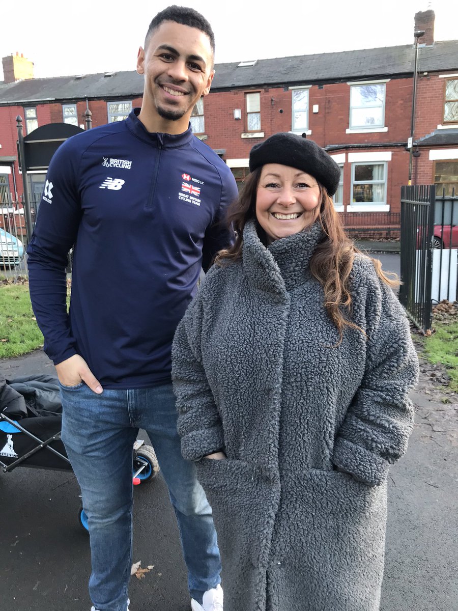 THANK YOU to <a href="/Quillan96/">Quillan Isidore</a> 💕 for stepping up to support Max Trax today in <a href="/delamerepark/">Friends of Delamere Park 🏆</a> with @Stepup_mcr 

@parks_great 
<a href="/TeamGB/">Team GB</a> 
#bmx
@Stepup_mcr