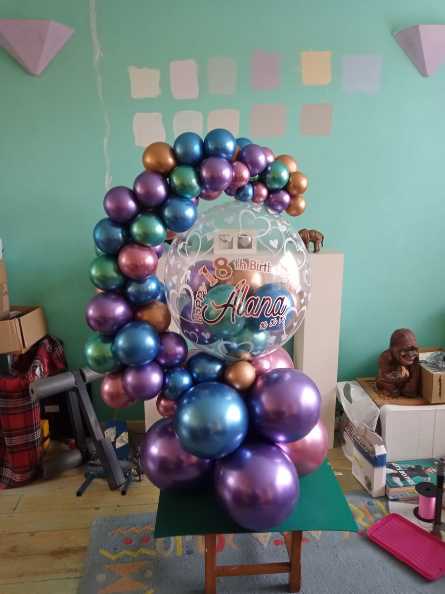 BalloonsPrinted's tweet photo. These are balloon hugs, personalised bubble balloons with little balloons giving them a lovely hug and our celebration circle for any occasion.. #celebrationballloons #ballloons #birthdays #special https://t.co/gXSAOgBHUs