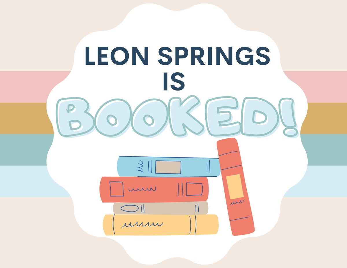 NISDLSELibrary's tweet photo. @NISDLeonSprings is so excited to be BOOKED! In honor of World Read Aloud Day on February 2, educators and classes will be secretly sharing their favorite read alouds by “booking” each other! Let’s pass the gift of reading around because #LSEisBooked https://t.co/jBKo6M763b