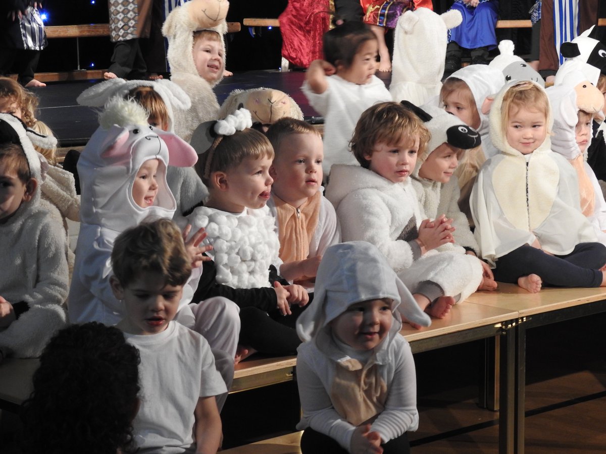 BCSPrep's tweet photo. Despite Christmas feeling like a distant memory, Kindergarten and Reception were still able to perform their nativity 'A Bundle of Joy'! The performance was amazing, well done everyone! βοΈ #BCSPrep #educationwithcharacter #nativity https://t.co/wXj4UvRXlj