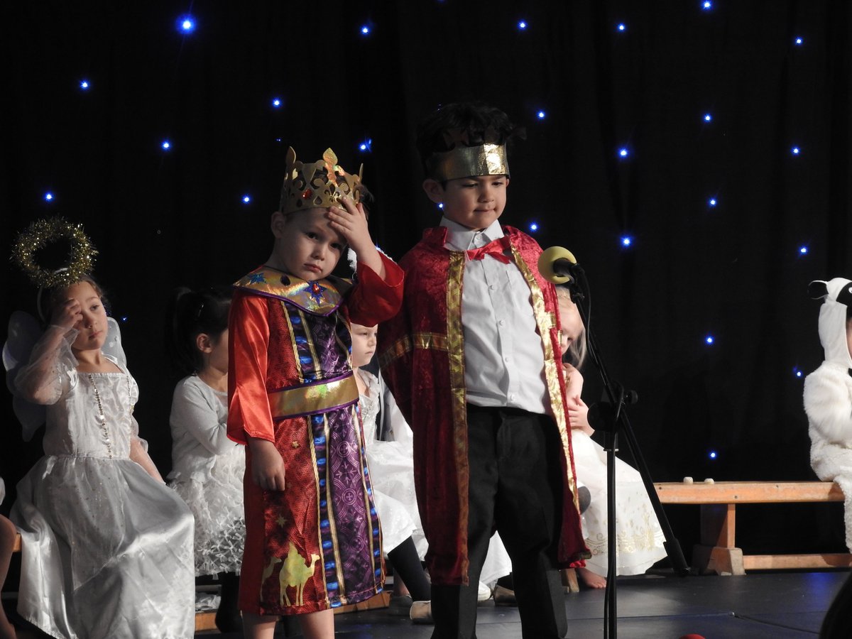 BCSPrep's tweet photo. Despite Christmas feeling like a distant memory, Kindergarten and Reception were still able to perform their nativity 'A Bundle of Joy'! The performance was amazing, well done everyone! βοΈ #BCSPrep #educationwithcharacter #nativity https://t.co/wXj4UvRXlj