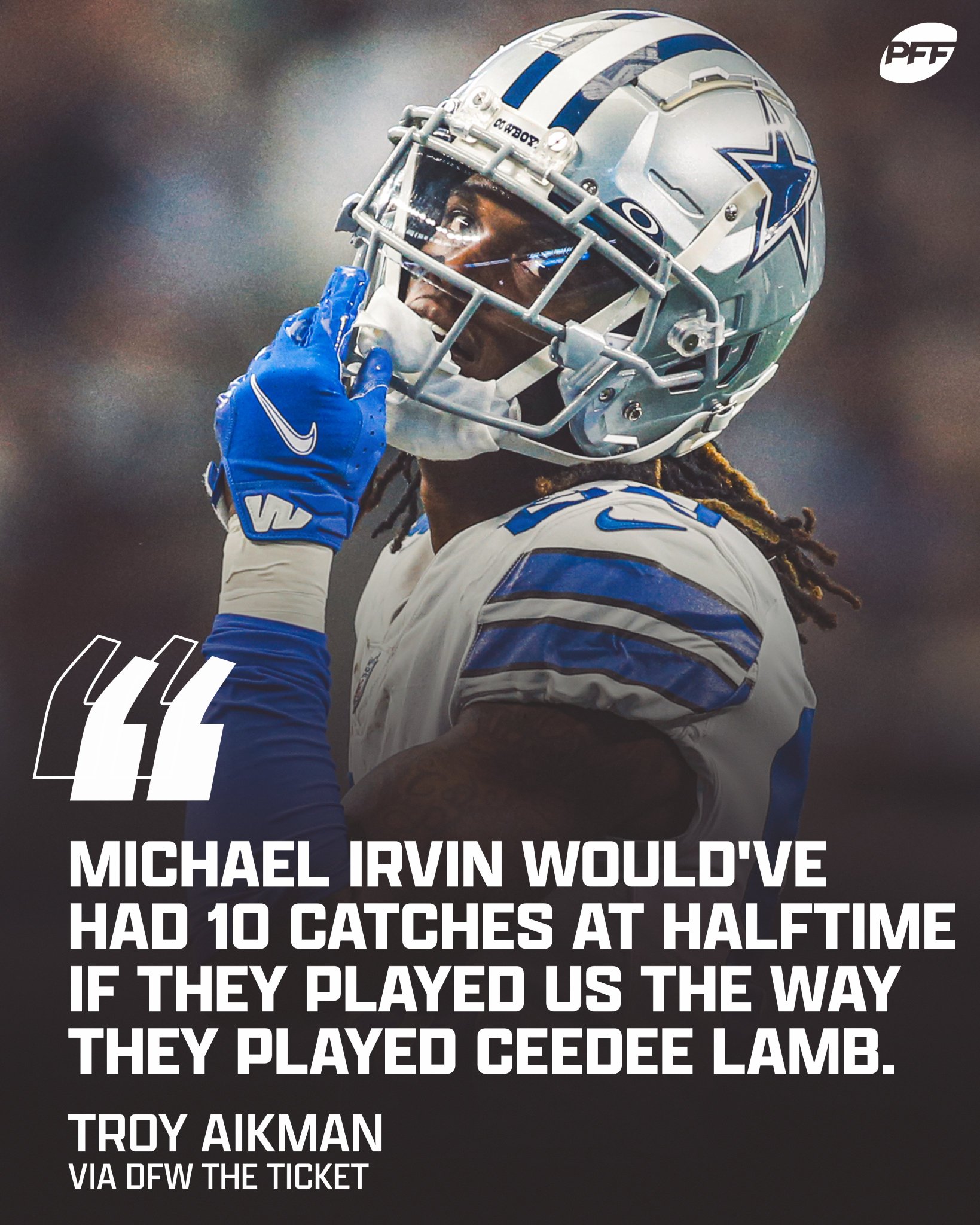 PFF Fantasy Football on X: 'The Cowboys made a huge mistake in