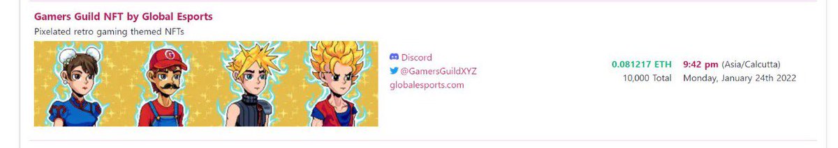 GamersGuildXYZ's tweet photo. Our website is now LIVE!! 🎉🥳  @GamersGuildXYZ @GlobalEsportsIn 

https://t.co/6Md6VbR5ZQ

500 Retweets get a Free NFT Airdrop from our Gamers Guild : OriGENs Collection 

Comment below your ETH address &amp; Proof to claim airdrop

Join Now - https://t.co/vHVQ84ptwr 

#GamersGuild https://t.co/WfoVWQPaaS