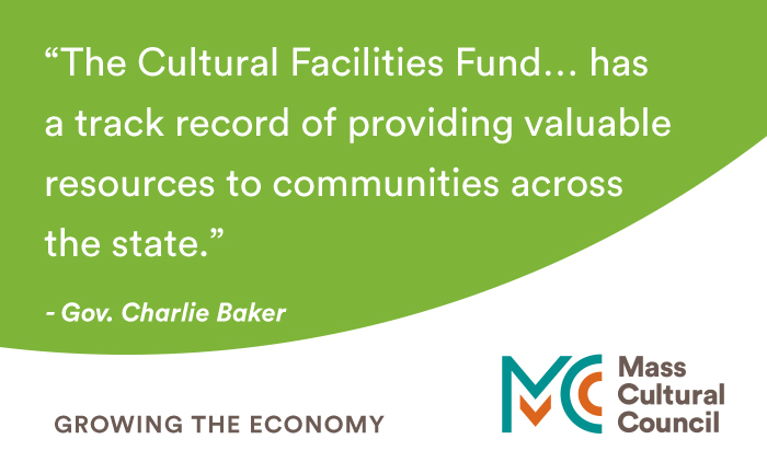 masscultural's tweet photo. Thank you @MassGovernor for proposing to invest another $50M into the #CulturalFacilities Fund through H. 4336, your general spending bond bill! #mapoli #PowerOfCulture https://t.co/HpKchzmYUQ