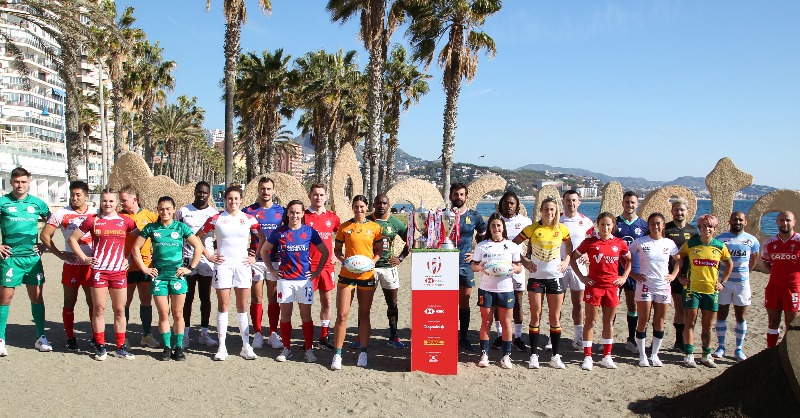 SVNSSeries's tweet photo. All eyes on the first HSBC World Rugby Sevens Series event to be held in Spain 🇪🇸

#Spains7 | #HSBC7s