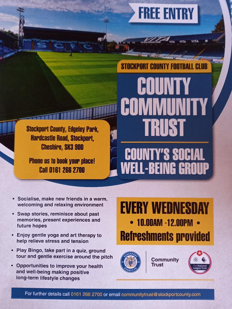 SeniorMarple's tweet photo. Such a great idea, well done to all involved. Every Wednesday, 10am - 12noon. https://t.co/yCCXVmrqif