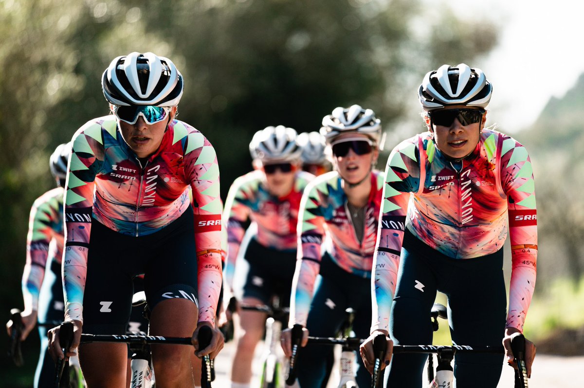 WMNcycling's tweet photo. New season. New energy. 

#TakeTheLead

Learn more about our bold and distinctive kit, and @canyon_bikes as our new clothing partner:
https://t.co/slYrt2QUbP https://t.co/4SCfN2cs5e