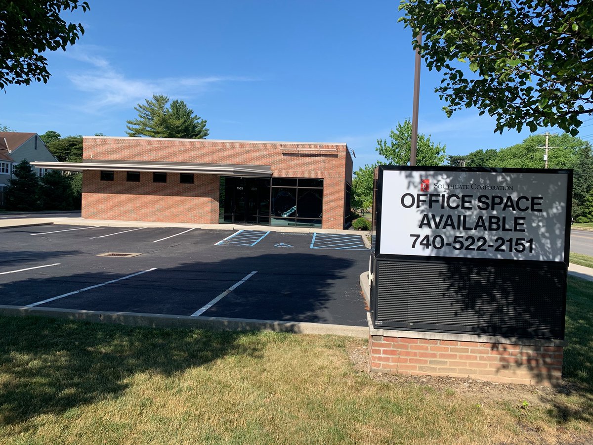 Southgate6's tweet photo. Office Space Available. 1555 West Main St., Newark, OH 43055. Call: 740-522-2151. https://t.co/GRBW0KxxaY
