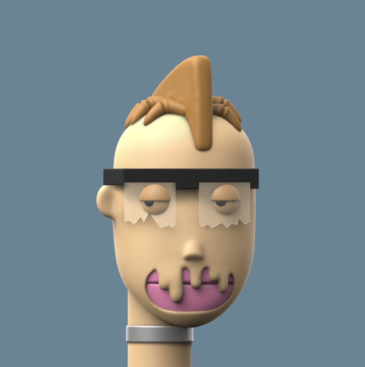 Cryptochickoo's tweet image. is a cool girl 🔥 @3dFrankenPunks  @3DPunks_ 
#NFTCommumity