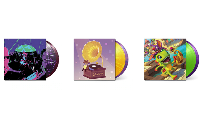 The Katana ZERO repress (+ slipmat), OneShot and the new Yooka-Laylee and the Impossible Lair vinyl from <a href="/Fangamer/">Fangamer</a> are now up for pre-order in Europe: blackscreenrecords.com/collections/so… ✨