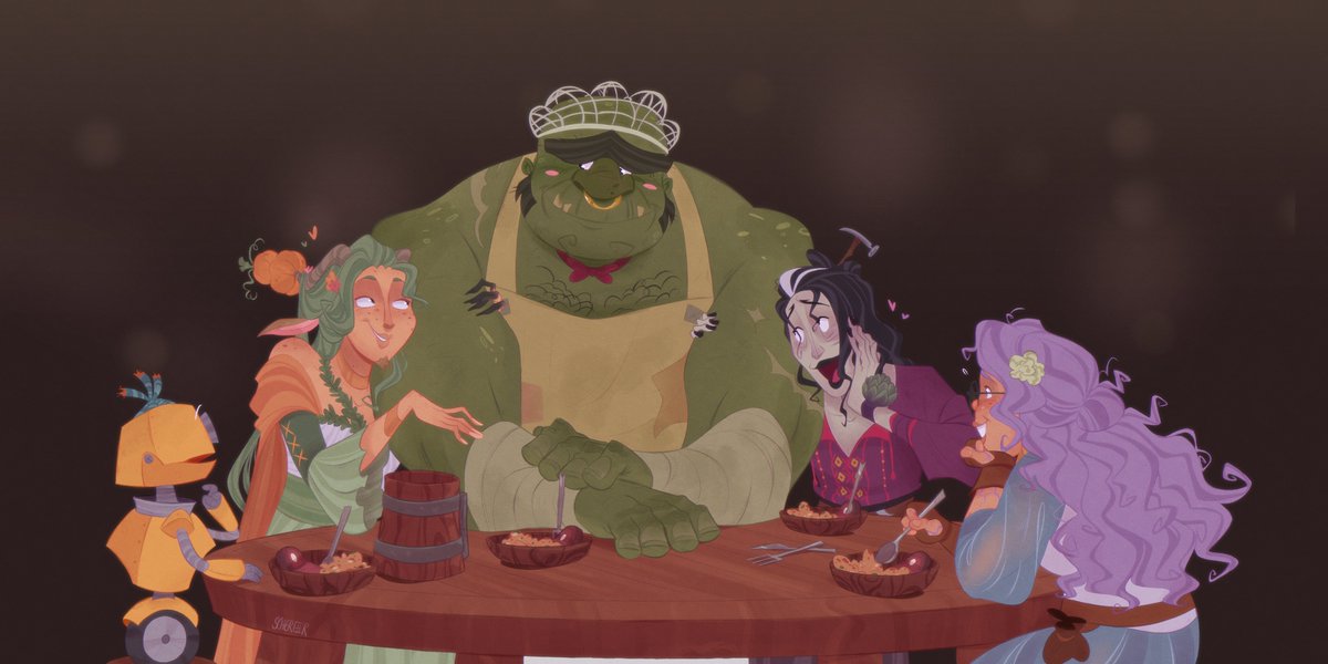 schereeer's tweet photo. I could watch them roleplay this moment for hours I think
#CriticalRole #criticalrolefanart #criticalrolespoilers https://t.co/GKNFwgd7fo
