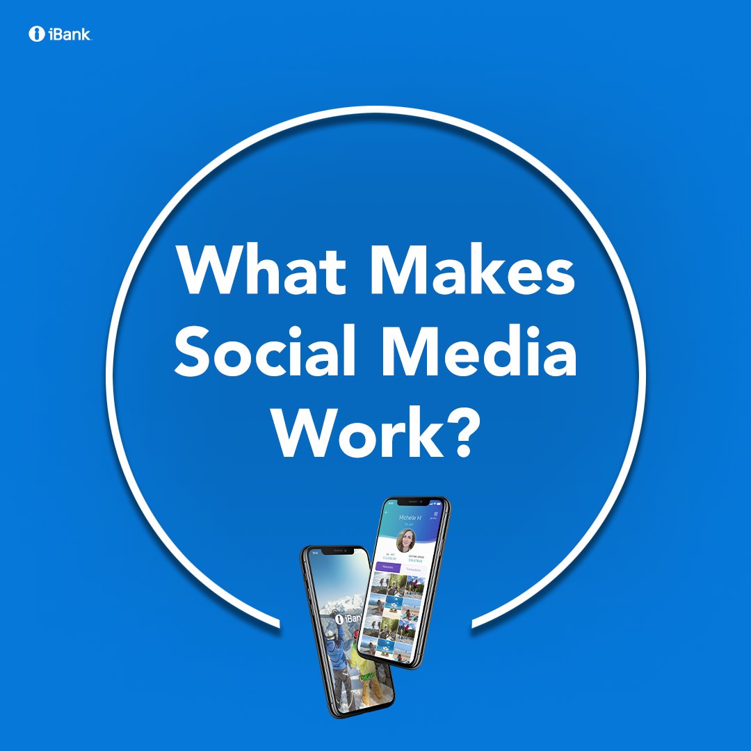 iBankApp's tweet photo. What social media platform do you use the most?

Why do you keep using it?

See how iBank is taking what you love most about social media and using it to improve mobile banking. This is the future.

https://t.co/QYO4mSOyoG

#iBank #socialmediatips #money #socialmediaengagement https://t.co/BrNLaA1mkT