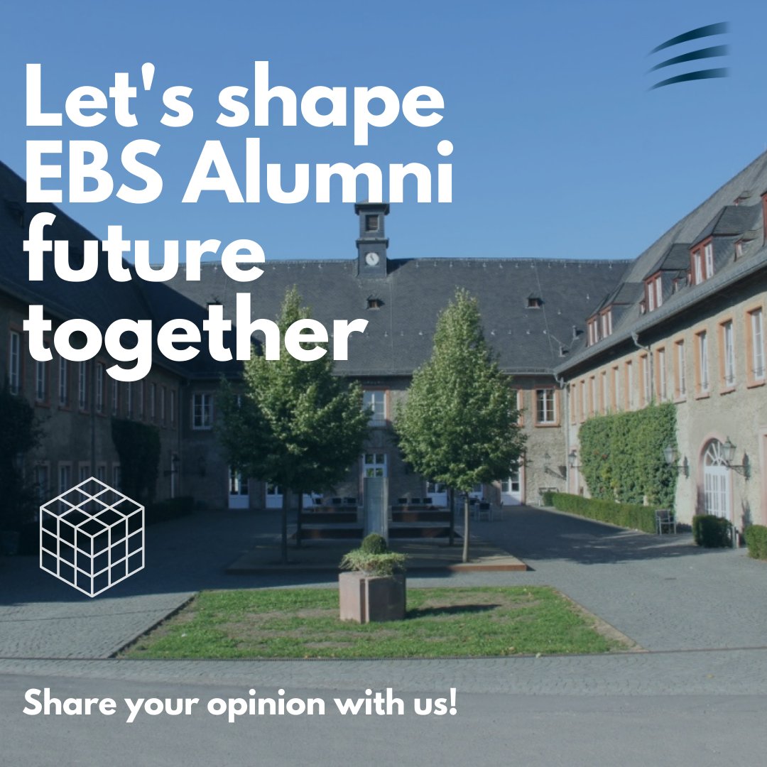 Please take a few minutes to answer the questions via the following link: my.ebs-alumni.com/news

#survey #AlmaMater #association #ebsalumni #TogetherStrongerEverywhere