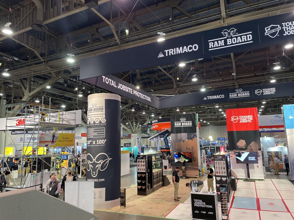 SurtreatS's tweet photo. First day of #WorldOfConcrete was a success! Meeting great people and enjoying the first event of 2022. Are you at #WOC? Let us know below! https://t.co/fVvr5p5oxR