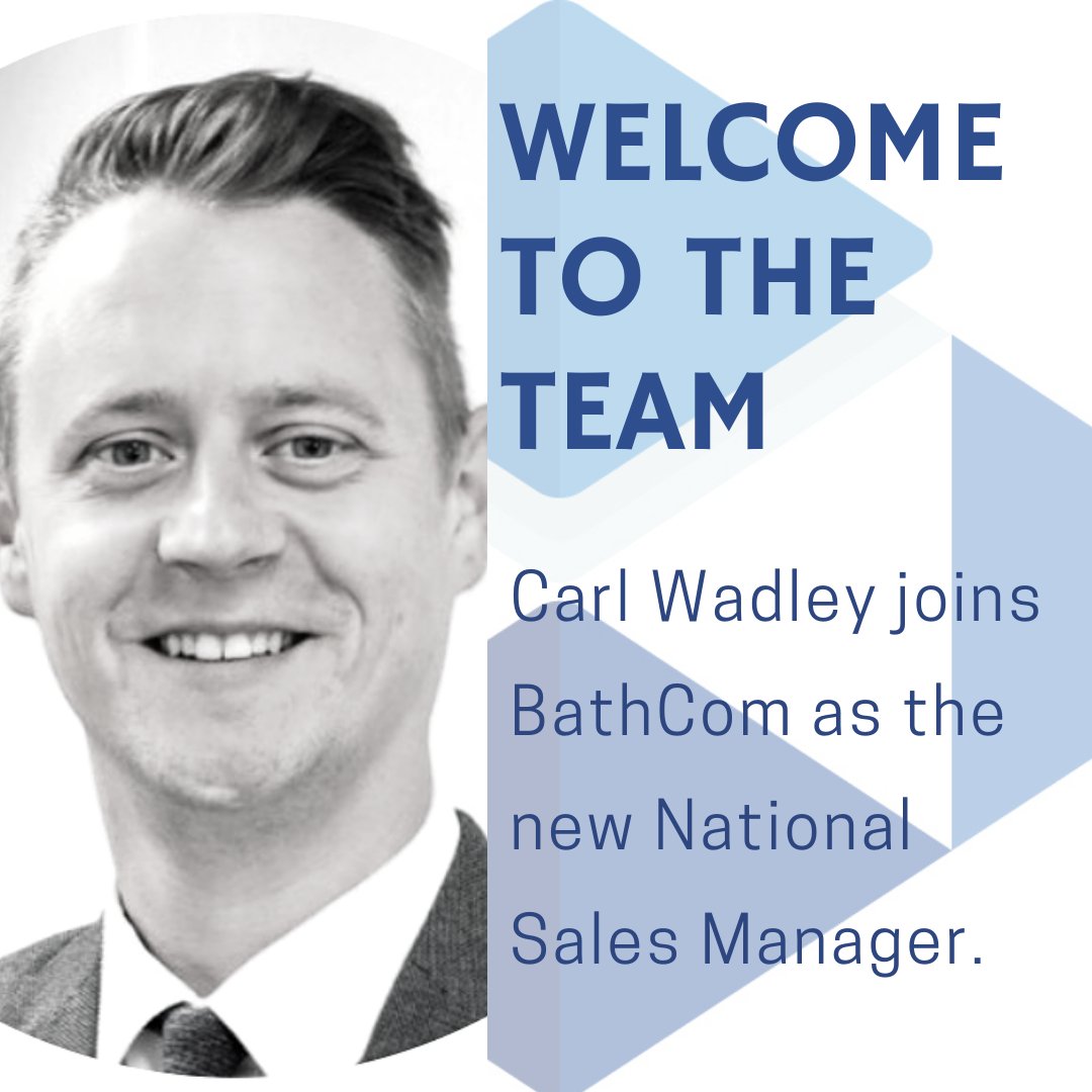 com_bath's tweet image. Meet our new National Sales Manager, Carl Wadley.
Carl joins BathCom with a wealth of knowledge and a background in retail, manufacturing and distribution and we’re excited to have him join the team.