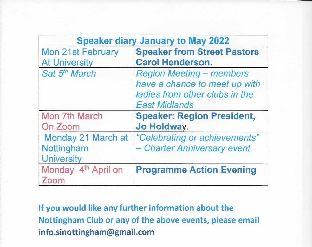 Nottingham Soroptimists tweet media