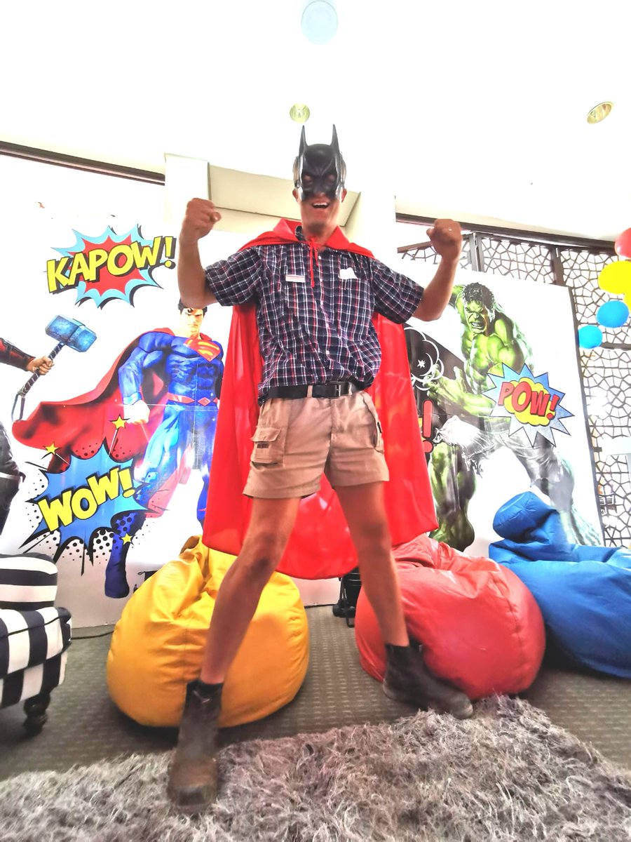 Not all heroes wear capes ... but these do! A big shoutout to our commercial maize team who joined in the fun as we plan for the year that lies ahead.